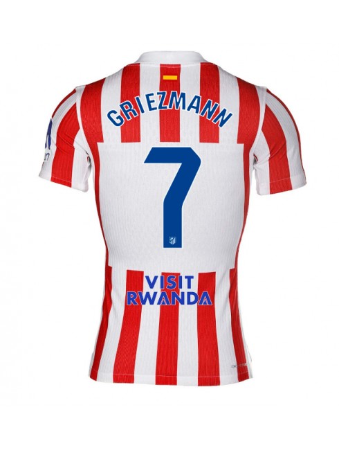 Moški Nogometna dresi replika Atletico Madrid Antoine Griezmann #7 Domači 2025-26 Kratek rokav Moški Nogometna dresi replika Atletico Madrid Antoine Griezmann #7 Domači 2025-26 Kratek rokav